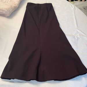 Chaps size 16 chocolate brown, full skirt